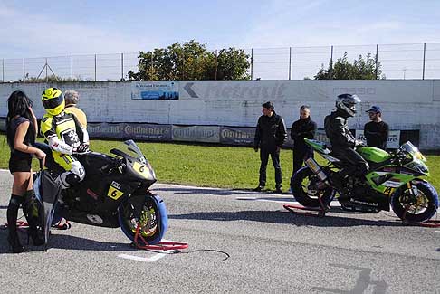 Trofeo Inverno - Duo di testa Cancellieri e Introna categoria 600 Rookies al Trofeo Inverno 2015 presso lAutodromo del Levante