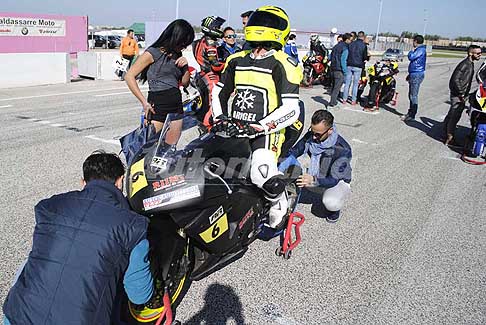 Autodromo del Levante - Preparativi primi della partenza foto archivio Trofeo Inverno Velocit 2016 Binetto