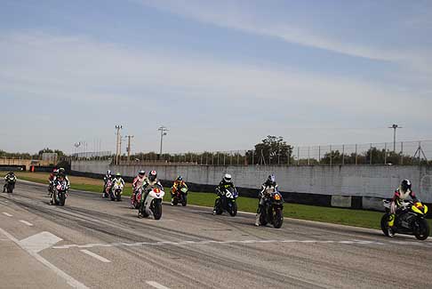 Trofeo Inverno - Shieramento griglia di partenza classe 600 Open/Amatori al Trofeo Inverno 2015 presso lAutodromo del Levante di Binetto