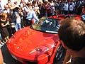 Arrivo in Ferrari di Felipe Massa accolto con un boato al Trofeo Lorenzo Bandini 2013