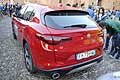 Alfa Romeo Stelvio retrotreno vettura a Valli e Nebbie 2017 di Ferrara