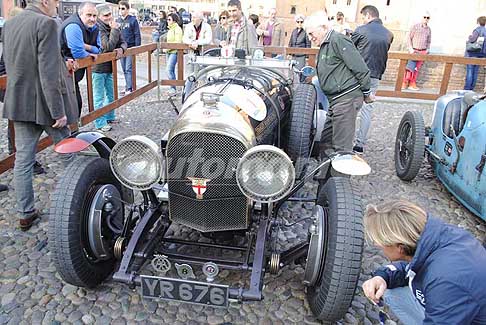 Auto d´Epoca - Bentley Speed Model del 1926 a Ferrara, evento auto storiche Valli e Nebbie 2017