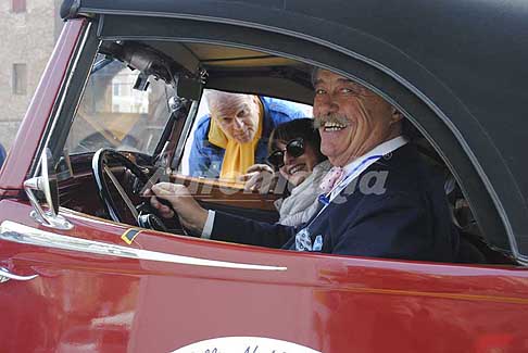 Auto dEpoca - Atmosfere prima della partenza a Valli e Nebbie 2017 a Ferrara