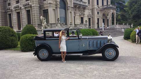 Esposizione auto storiche - Auto da sogno di altri tempi a Cernobbio al Concorso di Eleganza Villa dEste 2014 sul lago di Como