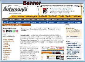 Campagna Banners su Automania